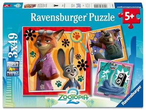 Ravensburger - 12004318 | Zootopia 2 3x49 PC PZ