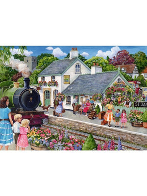 Ravensburger - 17264 | Whistle Stop Cottage - 1000 PC Puzzle