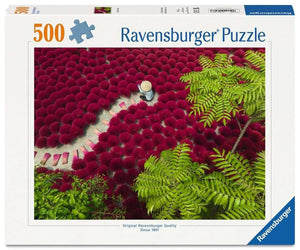 Ravensburger - 17073 | A Sea of Red - 500 PC Puzzle