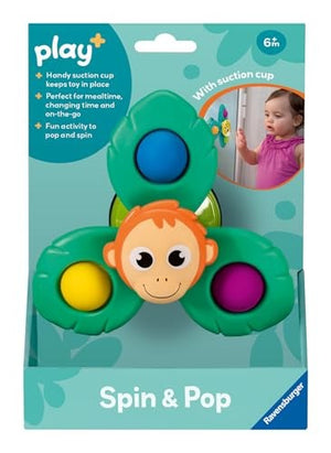 Ravensburger - 12034110 | Spin & Pop: Monkey