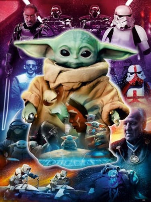Ravensburger - 12000831 | Star Wars: The Mandalorian; Grogu's Journey - 776 Piece Puzzle