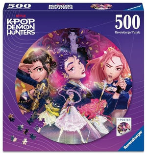 Ravensburger - 12002052 | K-Pop Demon Hunters: For The Fans! - 500 Piece Puzzle