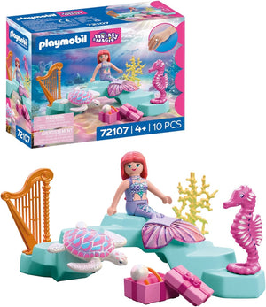 Playmobil - 72107 | Mermaids:  Mermaid With Gift