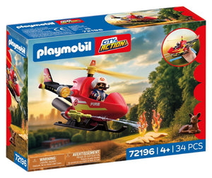 Playmobil - 72196 | Fire: Firefighting Helicopter