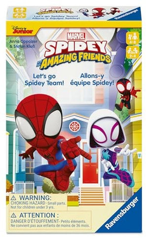 Ravensburger - 25108 | Spidey & Friends: Let's Go Spidey-Team!