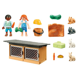 Playmobil - 70675 | Country: Rabbit Pen Gift Set
