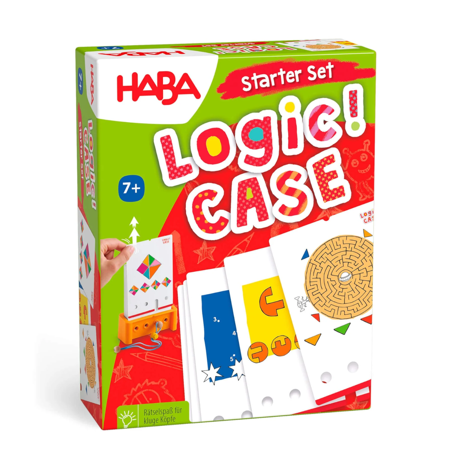 ★新品NEW！★MASTER LOGIC★9フィート4ピース★ケース＆袋両方付き Haba - 306929 | Logic! Case - Starter Set 7+ – Castle Toys