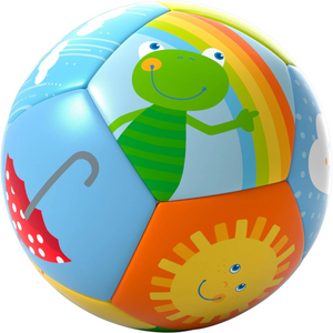 Haba - 306318 | Rainbow World Baby Ball 4.5"