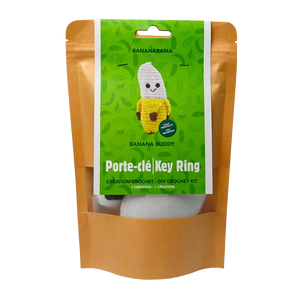 PBI - 200908 | Banana Buddy DIY Crochet Key Ring Kit