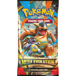 Pokemon Co. - 13611 | Pokemon ME01 Mega Evolution Booster Pack (One Per Purchase)