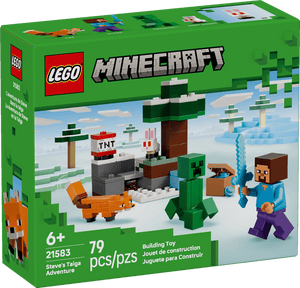 LEGO - 21583 | Minecraft: Steve's Taiga Adventure