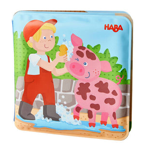 Haba - 304707 | Farm Animal Magic Color Changing Wash Away Bath Book