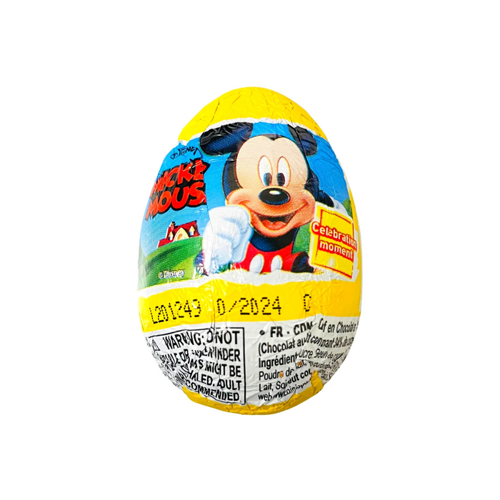 23 | Mickey Mouse Chocolate Egg Asst. - Assorted (One per Purchase)