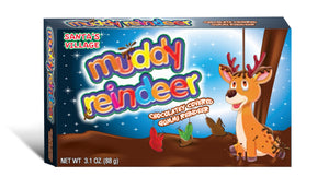 Theater Box Santa Village Muddy Reindeer