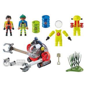 Playmobil - 70142 | City Action: Environmental Expedition with Dive Boat