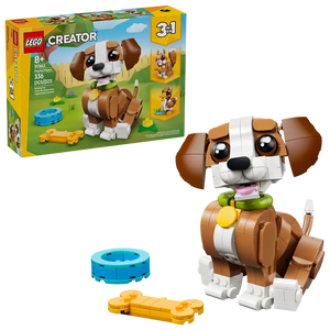 LEGO - 31382 | Creator 3-in-1 - Cute Animals: Playful Puppy Dog
