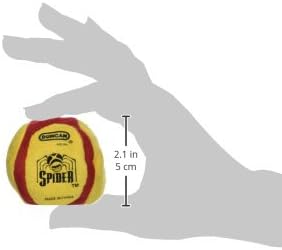 Duncan - 3906SA | Spider 6 Panel Footbag, Sand Filled (Assorted Colours)