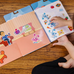 Melissa & Doug - 33040 | Blue's Clues & You: Restickable Sticker - Activity Pad