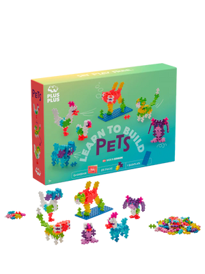 Plus-Plus - 3962 | Puzzle By Number - Learn To Build - Pets