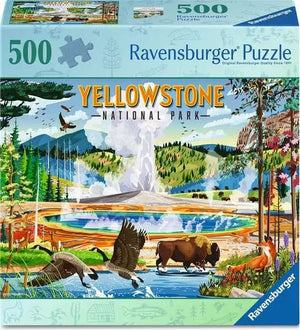 Ravensburger - 17202 | Yellowstone National Park - 500 PC Puzzle