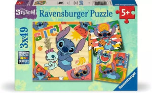 Ravensburger - 12004114 | Disney Stitch 3x49 PC PZ