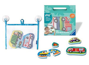 Ravensburger - 12034133 | Bath Puzzles - Vehicles