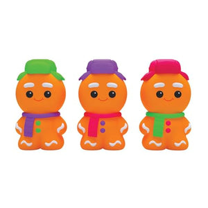 Schylling - SQMGM25 | Nee Doh - Squishmas Ginger Glowman (Assorted - One Per Purchase)