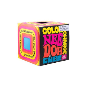 Schylling - CCBND | Color Change Cube NeeDoh - Assorted (One per Purchase)