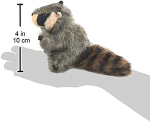 Folkmanis Puppets - 2646 | Mini Racoon Finger Puppet