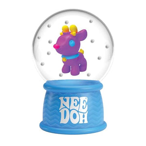 Schylling - SQMSG25 | Nee Doh - Squishmas Squish n' Flow Snow Globe (Assorted - One Per Purchase)