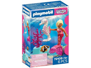 Playmobil - 71209 | Mermaids: Mermaid With Seahorse