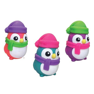 Schylling - SQMPND25 | Nee Doh - Squishmas Polar Glow Penguin (Assorted - One Per Purchase)