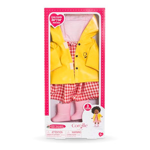 Corolle - 213090 | 14" Happy Raining Day Set & accs. Outfit