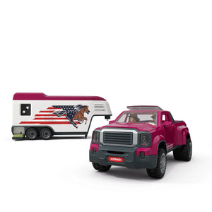 Schleich - 42705 | Horse Club: Lakeside Truck and Trailer