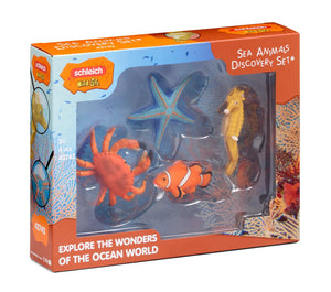 Schleich - 42742 | Wild Life: Sea Animal Discovery Set