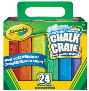 Crayola - 35560 | Sidewalk Chalk, 24 Pieces