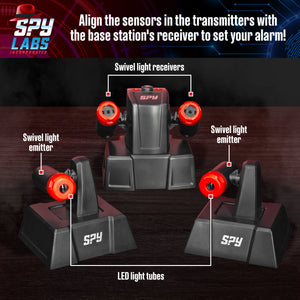 Thames & Kosmos - 548017 | Spy Labs: Invisible Tripwire Alarm