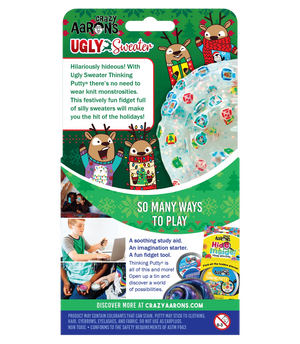 Crazy Aaron's Thinking Putty - UG020 | Thinking Putty Ugly Sweater