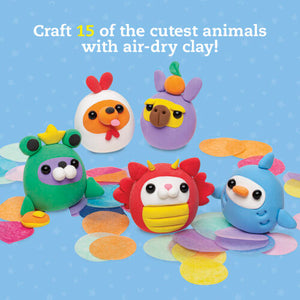 Klutz - 13401 | Air-Dry Clay Animal Party!
