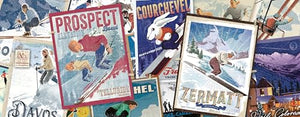 Ravensburger - 12001389 | Vintage Ski Posters 1000 PC Puzzle