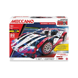 Imports Dragon - 512-11105-I | Meccano: 25 Multi Model Set - Supercar