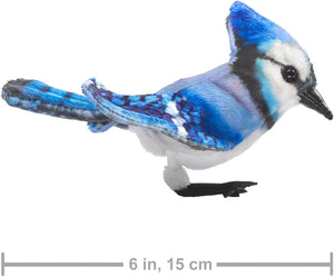 Folkmanis Puppets - 2785 | Mini Blue Jay Finger Puppet
