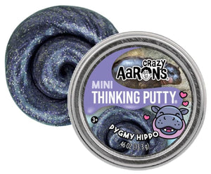 Crazy Aaron's Thinking Putty - AARSTATREN | Crazy Aaron's Thinking Putty - Mini Tins - Pygmy Hippo