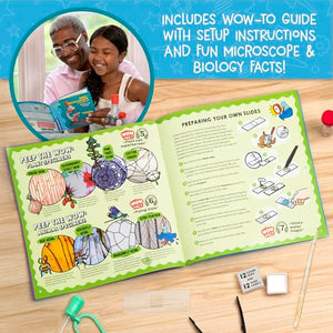 Thames & Kosmos - 545011 | Wow in the World: Kids Microscope & Biology Kit