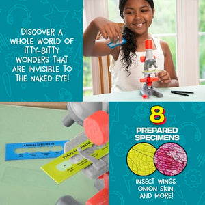 Thames & Kosmos - 545011 | Wow in the World: Kids Microscope & Biology Kit
