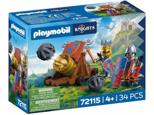 Playmobil - 72115 | Knights: Firearm Lion Knights