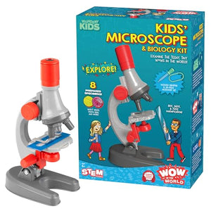 Thames & Kosmos - 545011 | Wow in the World: Kids Microscope & Biology Kit