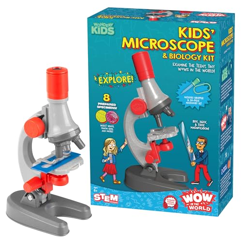 Thames & Kosmos - 545011 | Wow in the World: Kids Microscope & Biology Kit