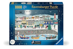 Ravensburger - 12001628 | Coastal Christmas - 1000 PC Puzzle