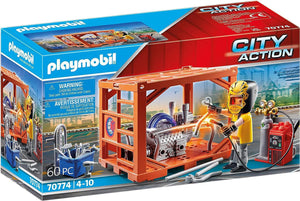 Playmobil - 70774 | City Action: Container Manufacturer